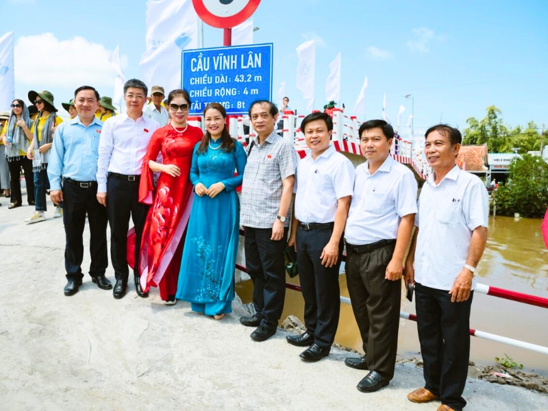 Cérémonie d’inauguration du pont Vinh Lân, Cân Tho 04/08/2024
