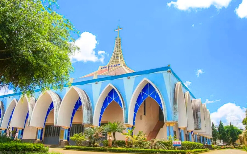 L'église paroissiale de Bao Loc