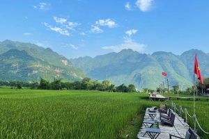 Village nhot Mai chau vietnam