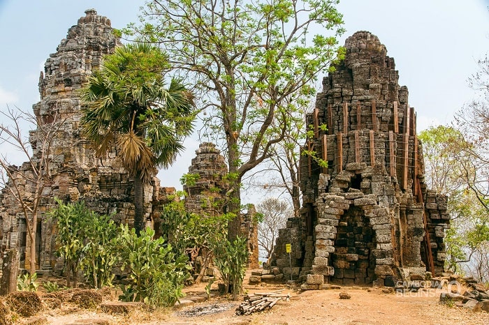 Temple-Wat-Banan-Battambang-Cambodge-voyage