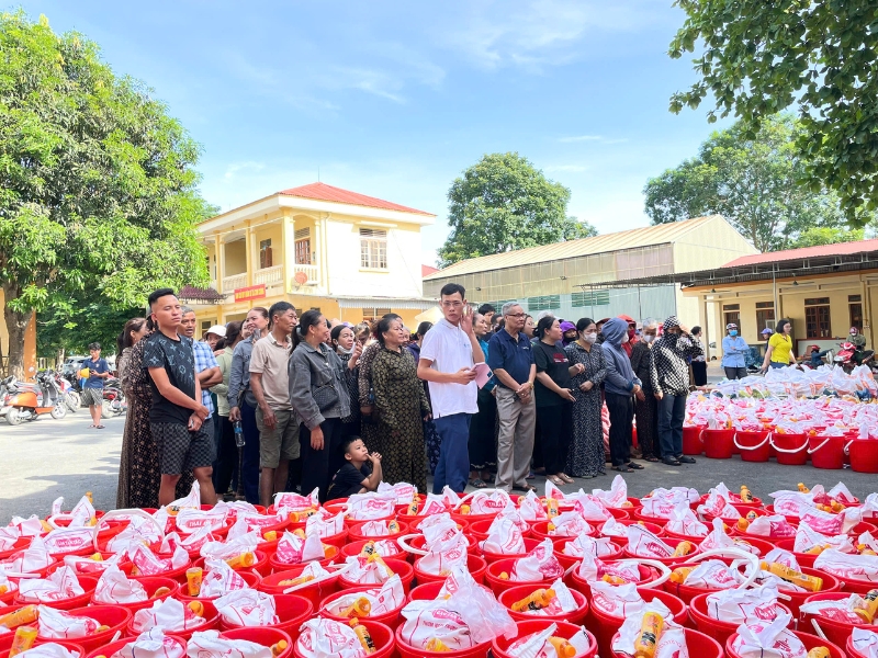Horizon Vietnam aux côtés des habitants de Nghê An après le typhon Wipha (2-3/8/2025)