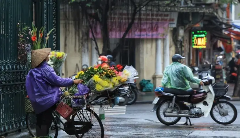 Saison des pluies au Vietnam